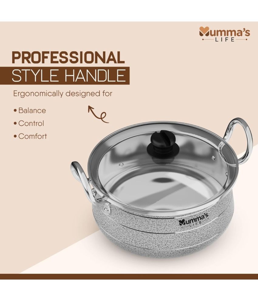 Handi with glass lid